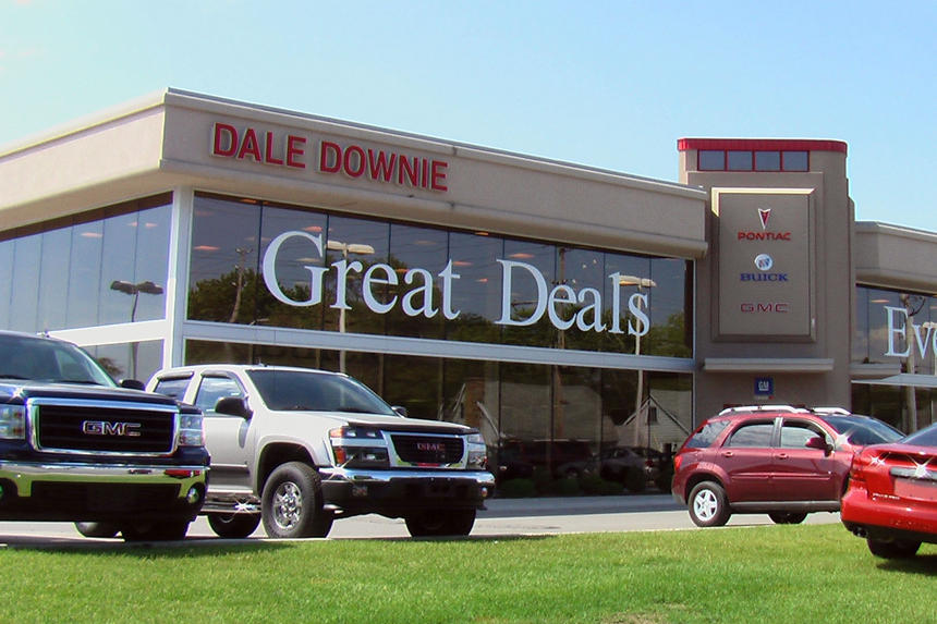 Design Build Project Photo - Dale Downie Auto Dealership in London Ontario