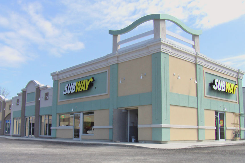 Design Build Project Photo - 275 Wharncliffe Road Plaza (at Oxford) in London Ontario (Subway and such.)