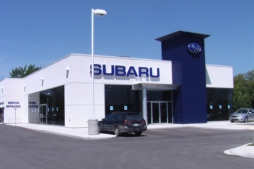 Design Build Project Photo - Subaru Dealearship London Ontario