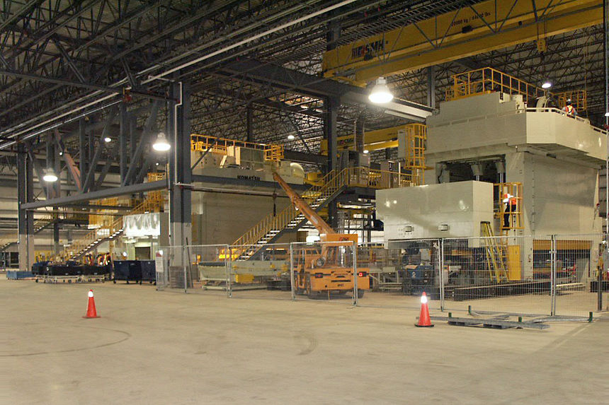 Industrial Project Photo - Toyotetsu Canada Inc. Auto Parts Plant