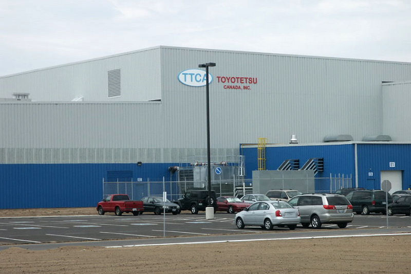 Industrial Project Photo - Toyotetsu Canada Inc. Auto Parts Plant